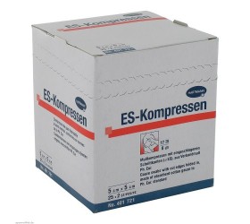 ES-Kompressen steril mull-lap 7,5x7,5 (25x2db/doboz)
